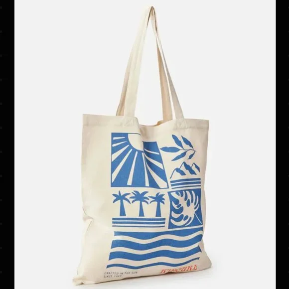 Rip Curl - Mixed Shopper 3L Tote - White - Picture 2 of 4